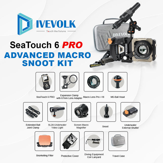 SeaTouch 6 Pro Advanced Macro Kit
