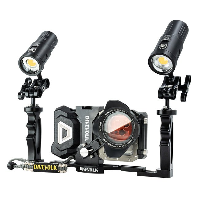 DiveVolk SL120 (12000 lm) Video Light
