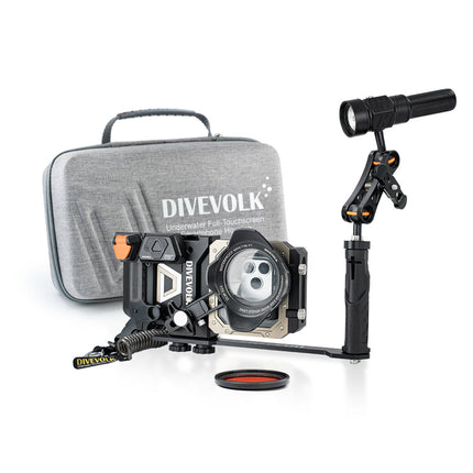 SeaTouch 6 Pro Creator Kit + SL20 underwater video light