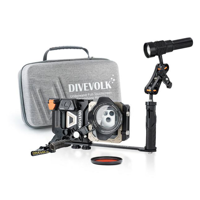 SeaTouch 6 Pro Creator Kit + SL20 underwater video light
