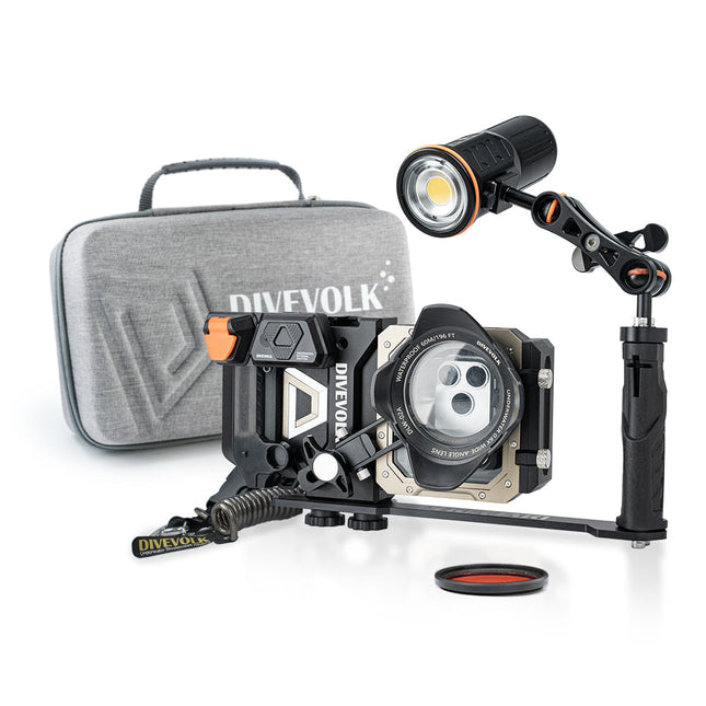 SeaTouch 6 Pro Creator Kit + SL50 underwater video light