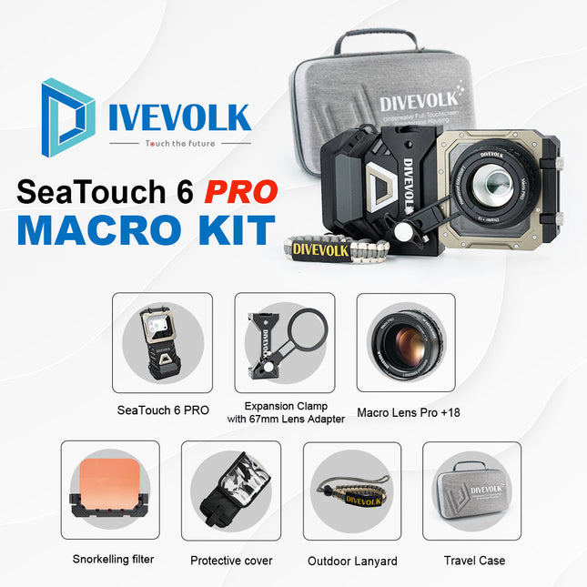 SeaTouch 6 Pro Macro Kit
