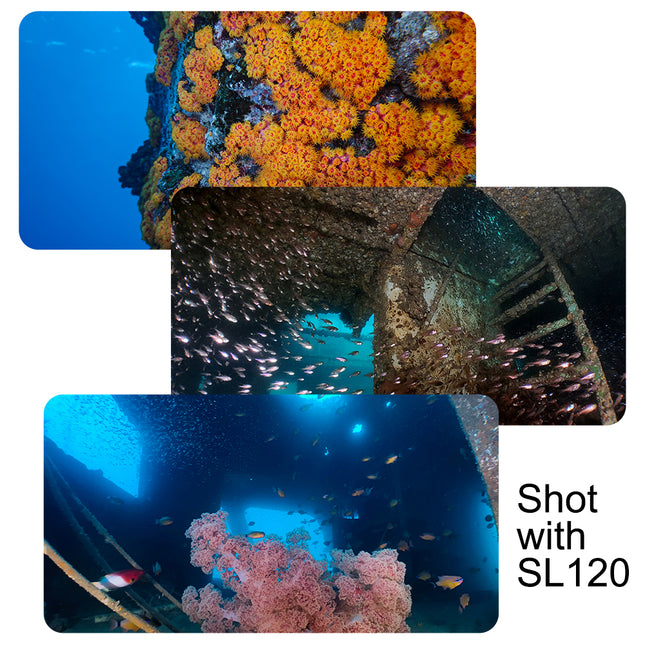 DiveVolk SL120 (12000 lm) Video Light