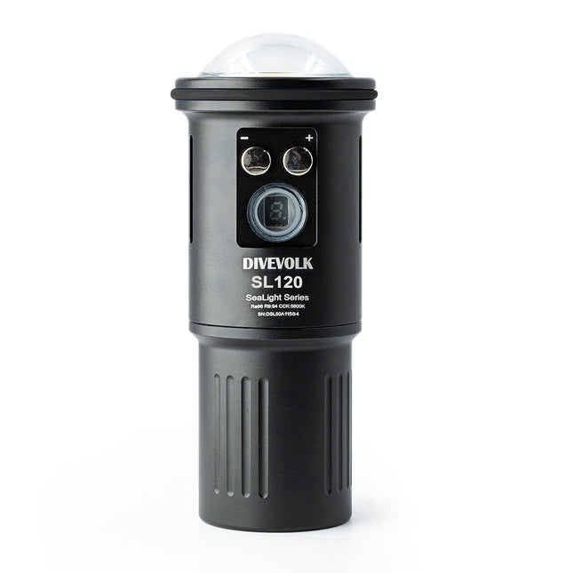 DiveVolk SL120 (12000 lm) Video Light
