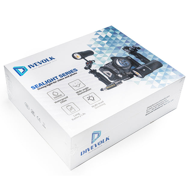 DiveVolk SL120 (12000 lm) Video Light