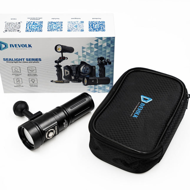 DiveVolk SL20 (2000lm) Video Light