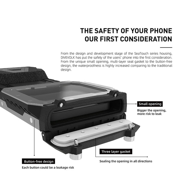 DIVEVOLK SeaTouch 4 Max Plus (Dynamic Black)