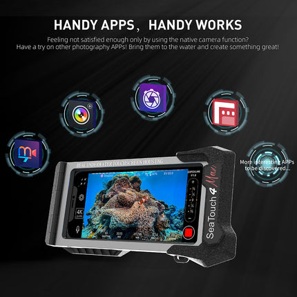 DIVEVOLK SeaTouch 4 Max Plus (Dynamic Black)