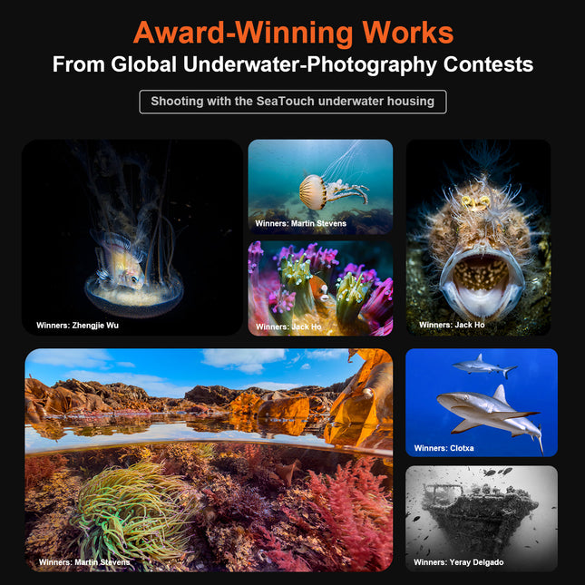 SeaTouch 6 Pro Creator Kit + SL50 underwater video light